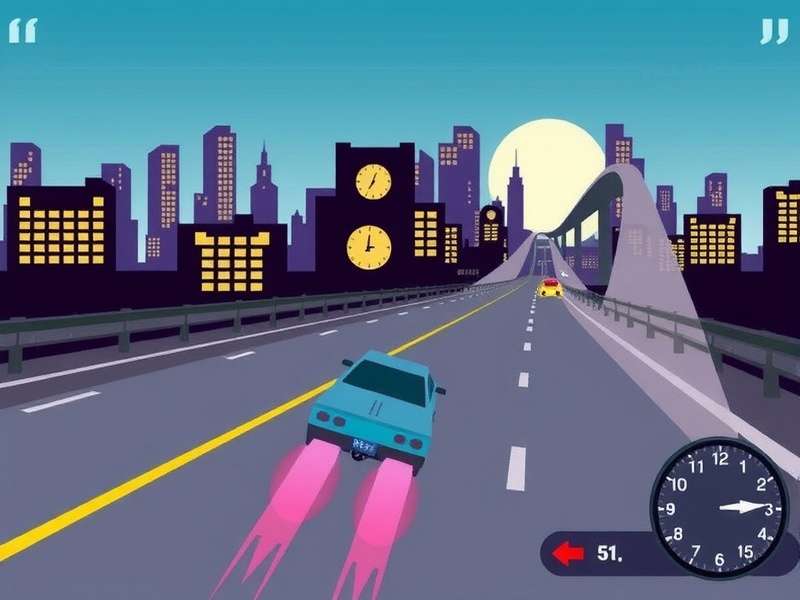 Vector 2 Skyline Run Gameplay
